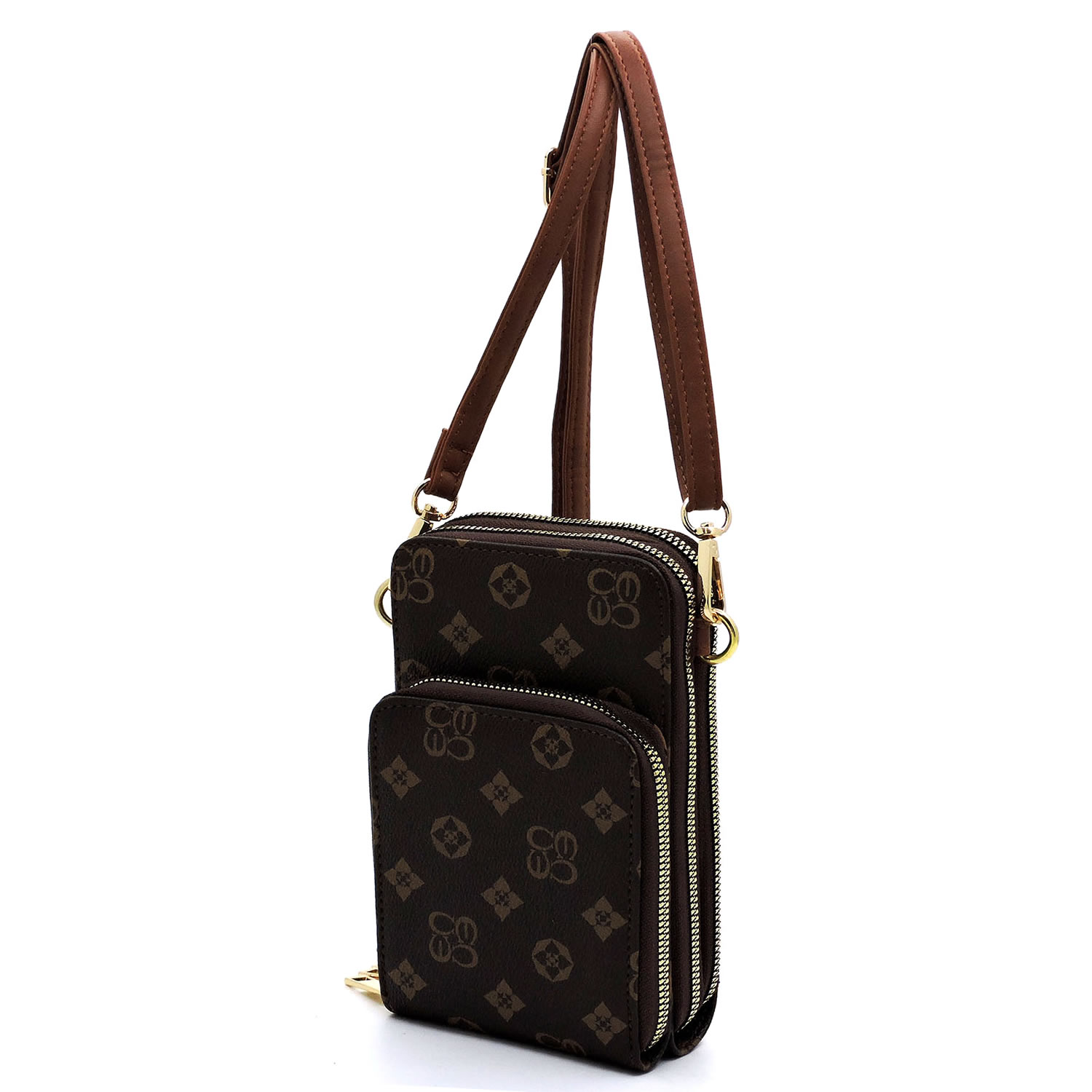 Monogram Crossbody Bag Cell Phone Purse CH-CS081 > Classic Bags, Monogram >  Mezon Handbags